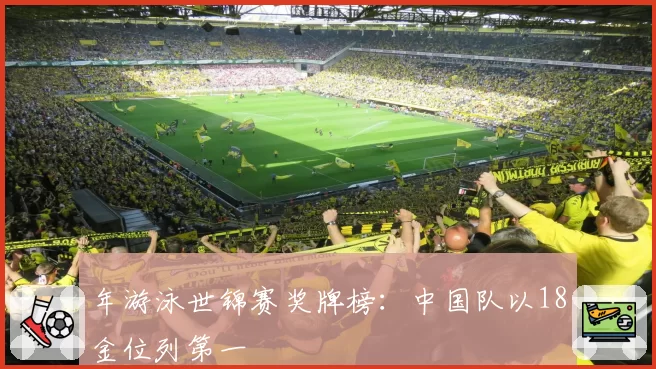 年游泳世锦赛奖牌榜:中国队以18金位列第一